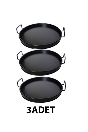 EVSTYLE 27 CM METAL HANDLE PRESENTATION TABLE (3 PIECES)