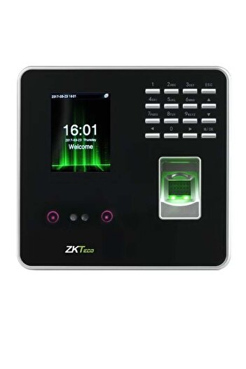 ZkTeco MB20 attendance device supports fingerprint, face and card