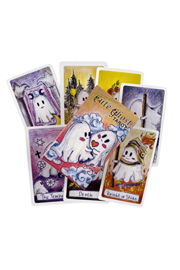 Choice TT246 Cute Ghost Tarot Deck Toy 78pcs Tarot Deck Oracle Card Divination Birthday Party Entertainment
