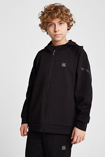 Lescon Children's Zippered Hooded Sweatshirt 25N-3101