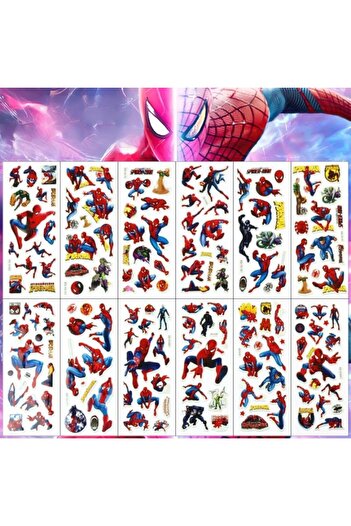 Miniso 1 12pcs Bubble Sticker Kawaii Cartoon Anime Dimensional Puffy Bulk 3D Book Stickers Pack Kids Toy Gi