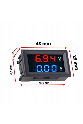 Other VOLTMETER AMMETER DC 10A 100V direct current
