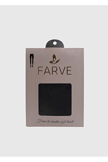 Farve Black Polka Dot Pantyhose Black