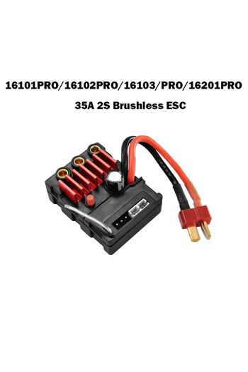 Choice 6313 RC Cars Parts 16101PRO/16102PRO/16103PRO/16201PRO Upgraded Version Brushless Motor, Servo, ESC,