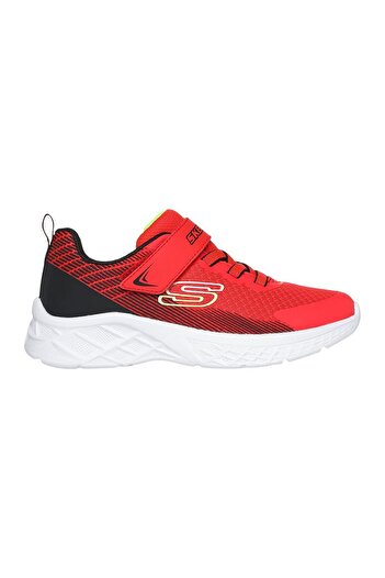 SKECHERS MICROSPEC II-RED BLACK
