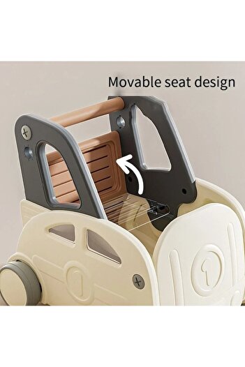 Smart Vibe AntePremergator Multifunctional Retro HappyBaby, Scooter, Premergator, White Retro