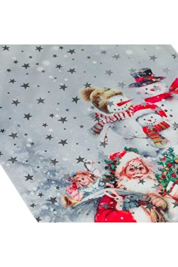 OEM Christmas decorative tablecloth, size 160 x 33 cm, Santa Claus