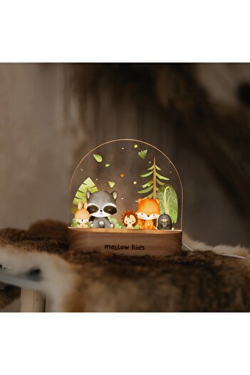 Mellow Kids LED Night Light for kids - Forest