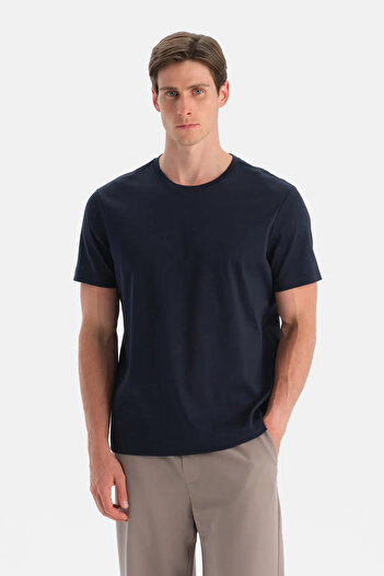 Dagi Bis Yaka Short Sleeve Regular T-Shirt