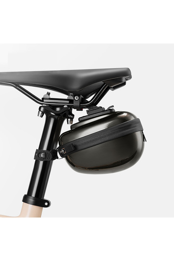 Other Torba rowerowa sztywna kufer podsiodłowy hard shell 0.4l - czarna