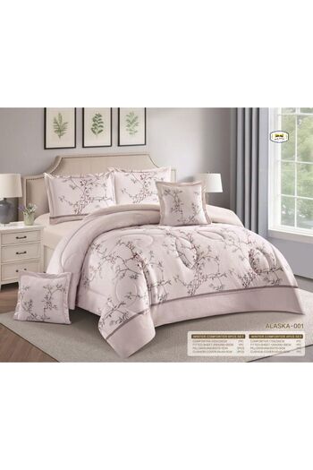 Moon Winter bedspread, Nafrouns, fixed filling, patterned, velvet, on soft fur, dimensions 170 x 220