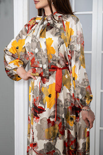 Ron Long silk dress