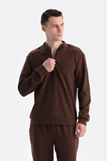 Dagi Scuba Half Zip Sweatshirt