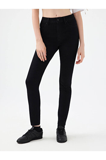 Loft Natalie Skinny Fit Black Women's Jean Pants Lf2037054