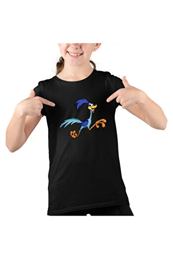 OEM Kids Girls T-Shirt The Little Bird The Ostrich Beep Beep