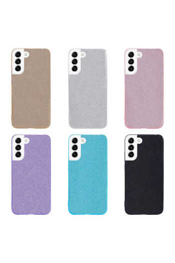 Aden Galaxy S22 Plus Compatible Shining Silicone-Purple