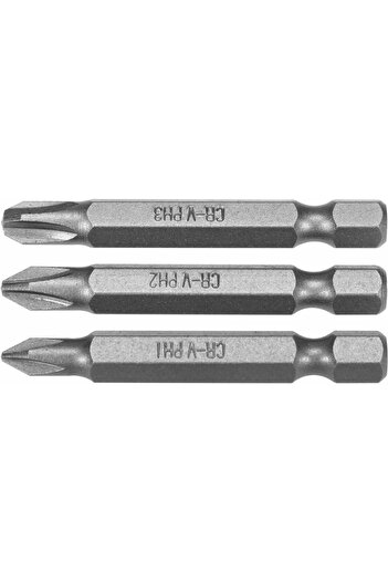 Sthor Set 3 Bits 1/4 Ph1, Ph2, Ph3 50Mm