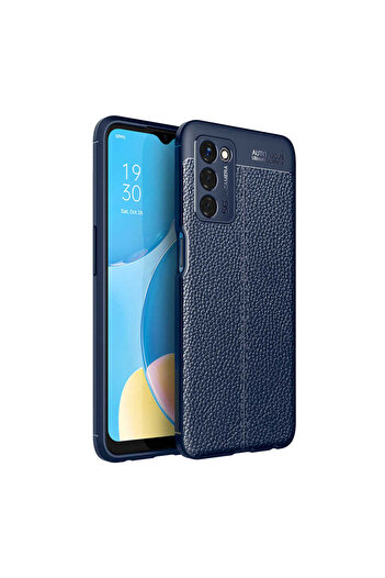 Aden A55 5g Compatible Case Niss Silicone Cover - Navy Blue
