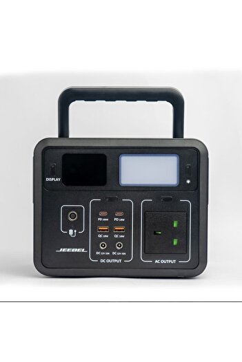 Jeebel JE-B340 Portable Power Station - 90,000mAh LiFePo4 Battery | Fast Charging | LED Light