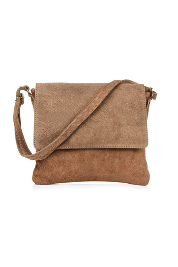 Other Women's leather suede bag, Italian messenger bag, B5, spacious, briefcase