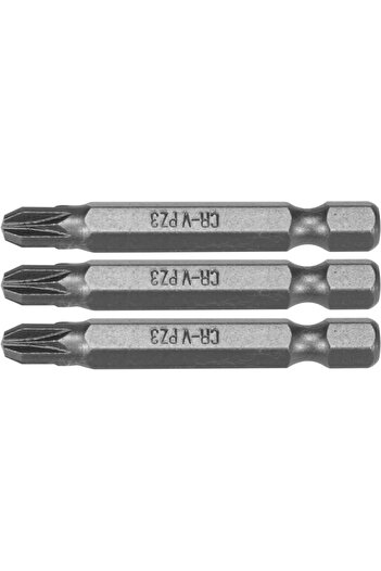 Sthor Set 3 bits 1/4'' PZ 3 x 50 mm, for screwdriver and cordless screwdriver