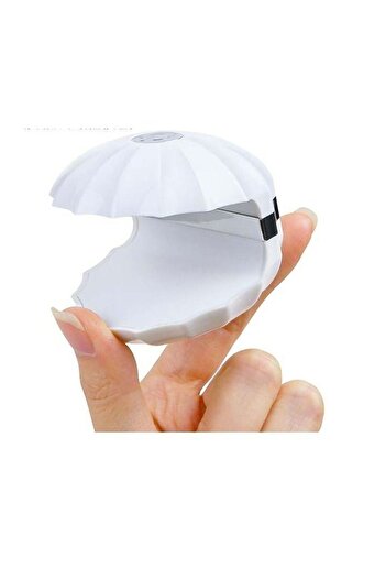 Remy Belle Mini UV LED Nail Lamp for Soft Gel Tips Glue USB Rechargeable Portable Shellac White 18W