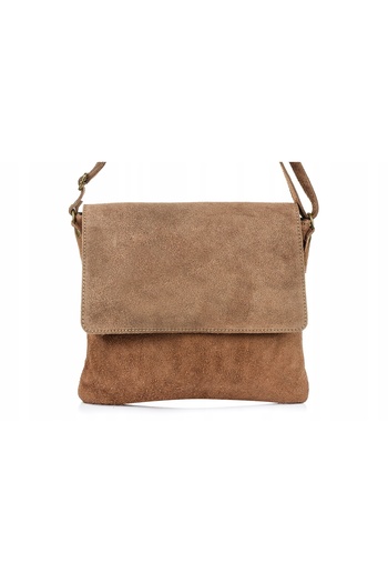 Other Women's leather suede bag, Italian messenger bag, B5, spacious, briefcase