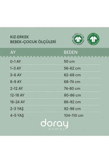 Doray Organic Baby Boy Top and Bottom Set, Set of 6 |   Gray |   Newborn & Baby Clothing