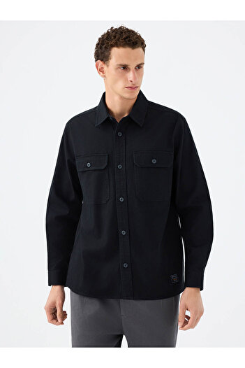 Loft Long Sleeve Anthracite Men's Shirt Lf2036930
