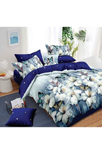 Happy Home FINET bed linen, double bed, without elastic, 6 pieces, 230x250cm