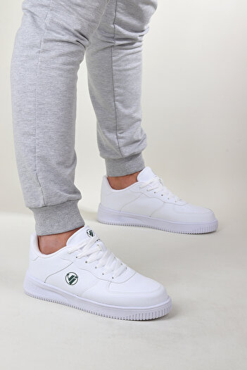 Vojo Air 5 Comfort Taban Cilt Erkek Sneakers Spor Ayakkabı Beyaz