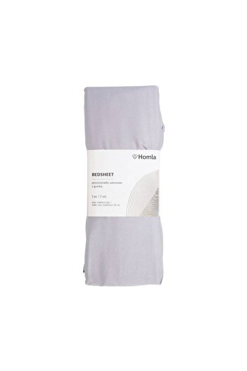 Other Fitted sheet | DANIELLE | satin gray | 160x200 cm | 916278