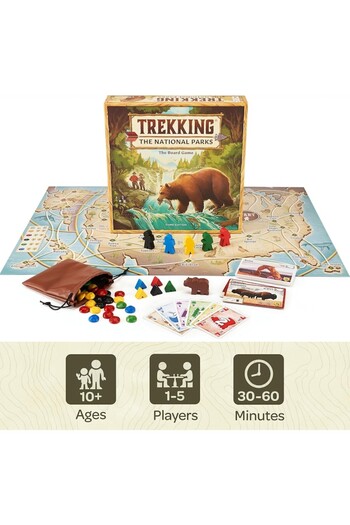 OEM Board game Trekking the National Parks lb. E de societate Trekking the National Parks lb. Engleza