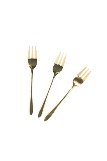 Other Set | STILO | golden dessert forks | 3 pcs | 821542
