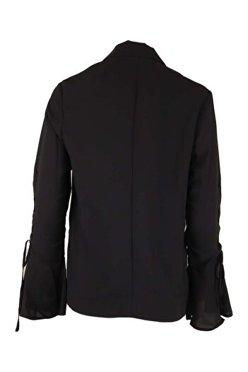 Vero Moda Yetta Black Slim Jacket - L, Black, 100% Polyester