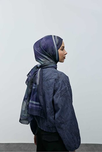 Modakaşmir Natura Pattern Bamboo Shawl
