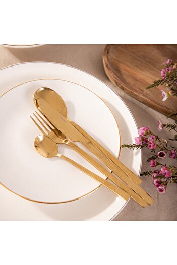 Other Dessert plate | AURO | with gold rim | 19 cm | 992005