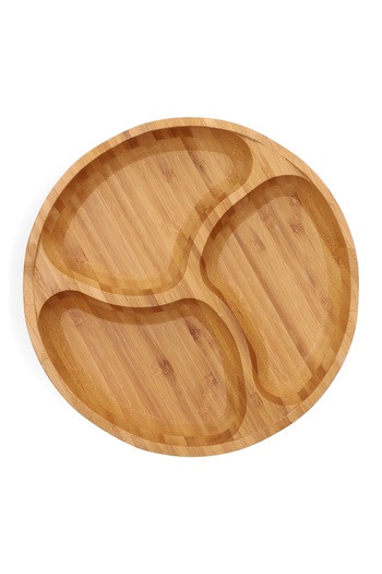 Other Platter | BAMBOO | bamboo with three compartments | 25 cm | 958391