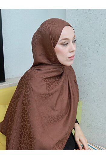 Modakaşmir Silky Jacquard Series Neva Pattern Shawl