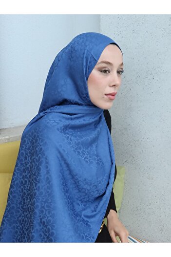 Modakaşmir Silky Jacquard Series Neva Pattern Shawl