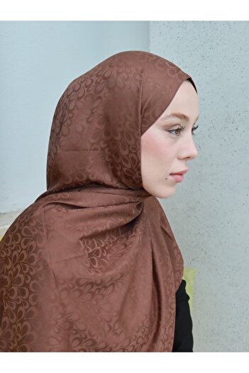 Modakaşmir Silky Jacquard Series Neva Pattern Shawl