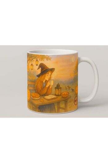 irişka Mug Cup Halloween Picture Printed Mug