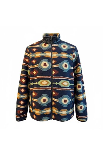 Cazador Men's Navy Blue Jazz 53920 Diikyk. Swat Cardigan Sweatshirt 53920-420