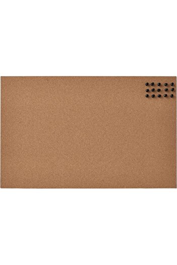 IKEA Fluns Cork Noticeboard with Pins, 52x33 cm