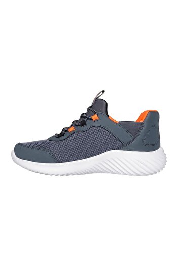SKECHERS Bounder Slip On Sneakers - Charcoal