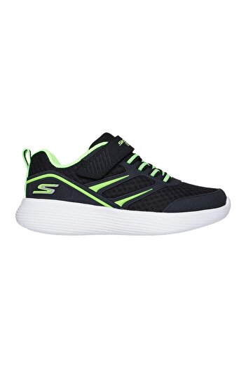 SKECHERS Go Run 400 V2 Running Shoes - Black/Lime