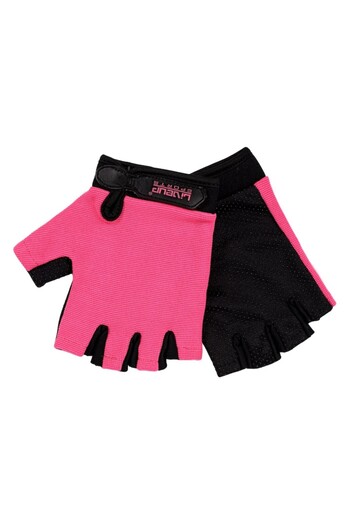 SHOPIENS Damen Training Gloves, Black Pink, 50% Polyester, 40% Nylon, 10% Elastane, MYONNA IT & E- COMMERCE