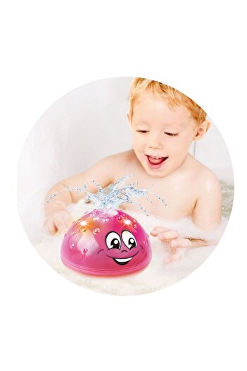SHOPIENS Bath Toy, Artesian Fountain, Fuchsia, Diameter 10 cm, Height 8 cm, 3+ Years, MYONNA IT & E- COMME