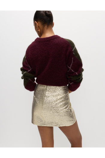 Marks & Spencer Metalik Mini Etek