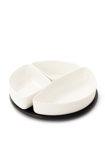 Other Platter | FELKO | with white bowls | 24 cm | 850788